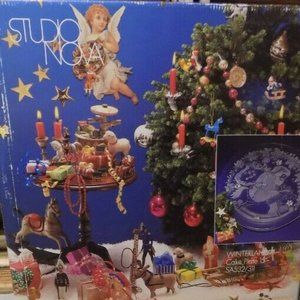 Vintage Studio Nova "Winterland" Salad Plate 7"